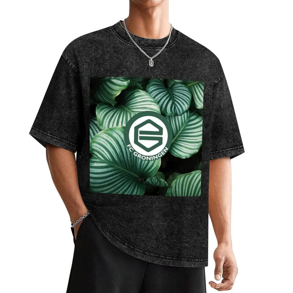 FC Groningen Tričko Man Clothes Korean Fashion Rýchlo vyschnutie košele pre mužov