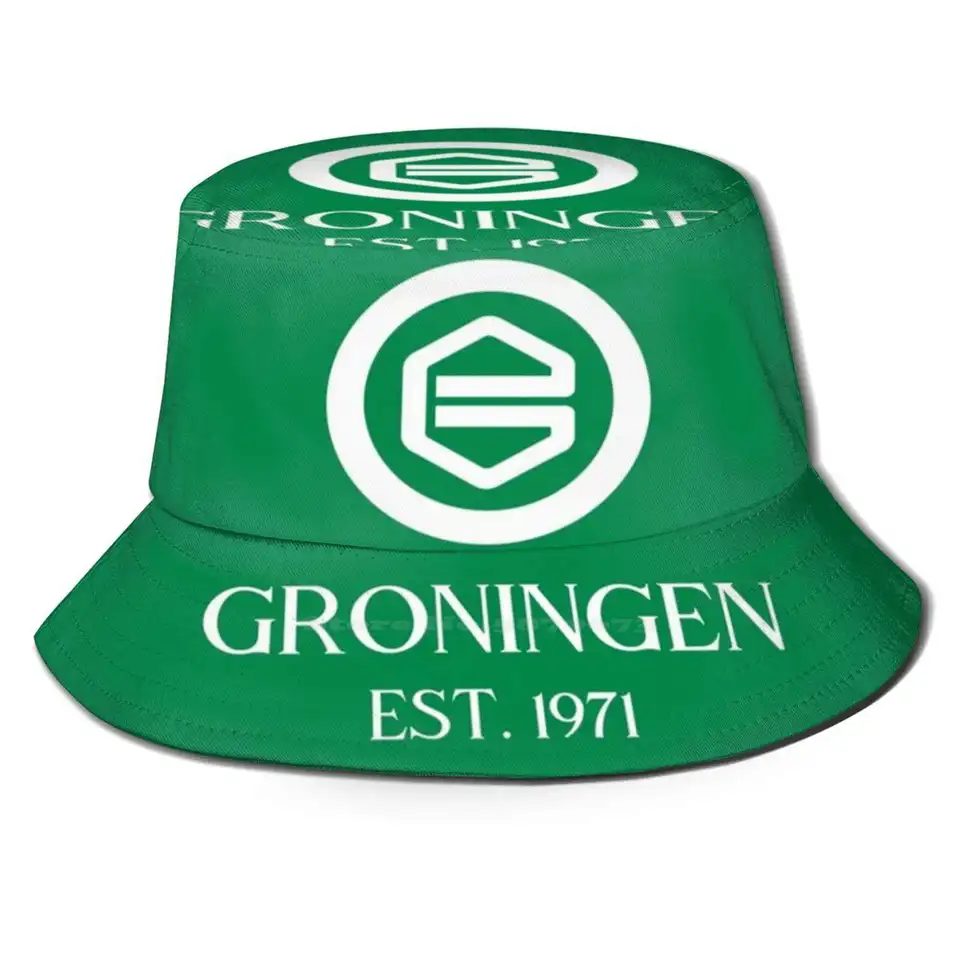 FC Groningen Unisex Summer Cap Sun Suncreen Hat FC Groningen Groningen FC Futbalový klub Groningen Trots Van Het Noorden Holland
