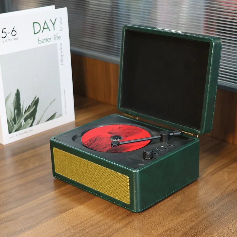 Feacin Prenosný CD prehrávač, Bluetooth Multifunkčná jednotka USB Flash, pamäťová karta TF, viac formát CD prehrávač, kvalita zvuku HIFI