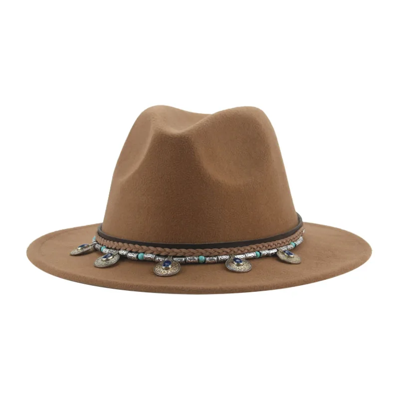 Fedora Hats Western Cowboy Klobúky pre ženy zimné vintage klobúky Čierne svadobné formálne panamské derby klobúky pre mužov Sombreros de Mujer