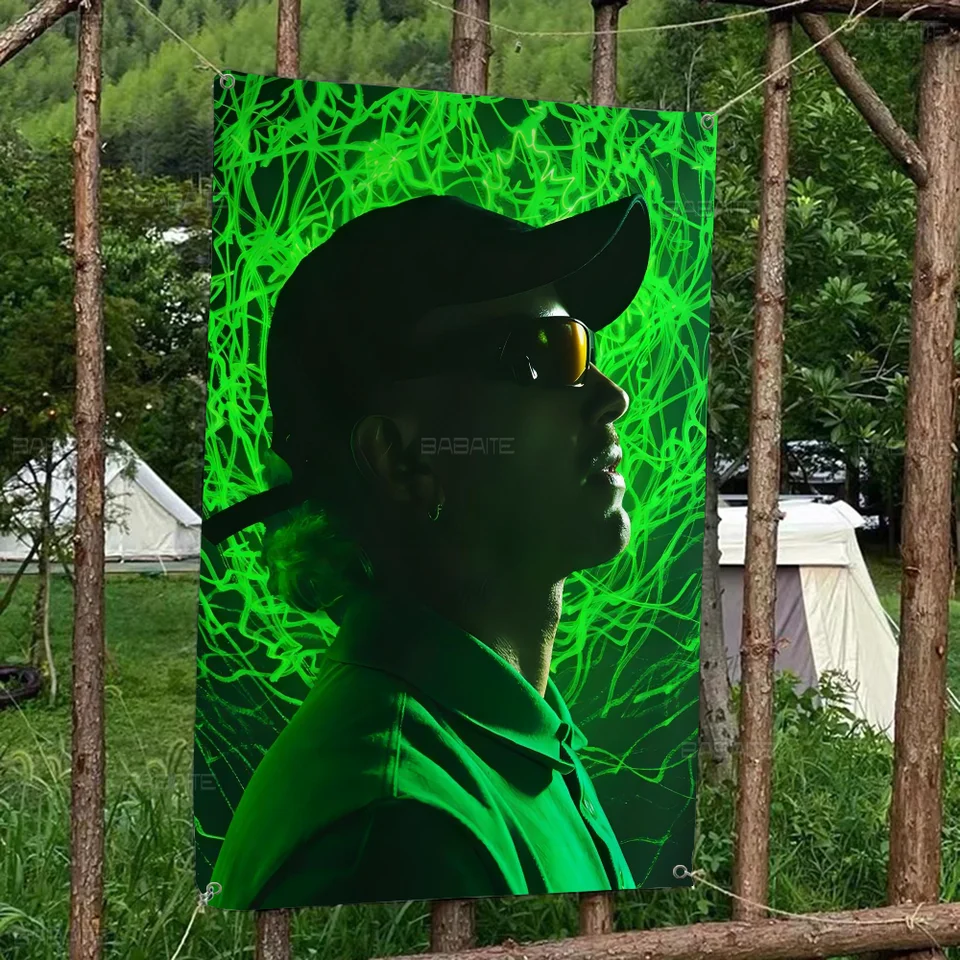 Feid Ferxxo Hot Singer Veľká veľkosť vlajky Tlačové vzory Zaujímavé dekorácie narodenín Banner