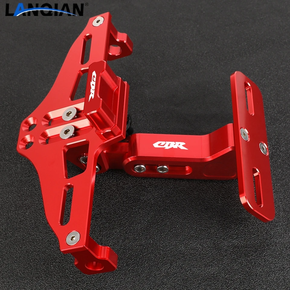 Fender Eliminátor nastaviteľný držiak poznávacej značky Držiteľ LED pre Honda CBR 125R 954 600 F4I 650F 650R 1100XX 1000F 600RR 1000RR