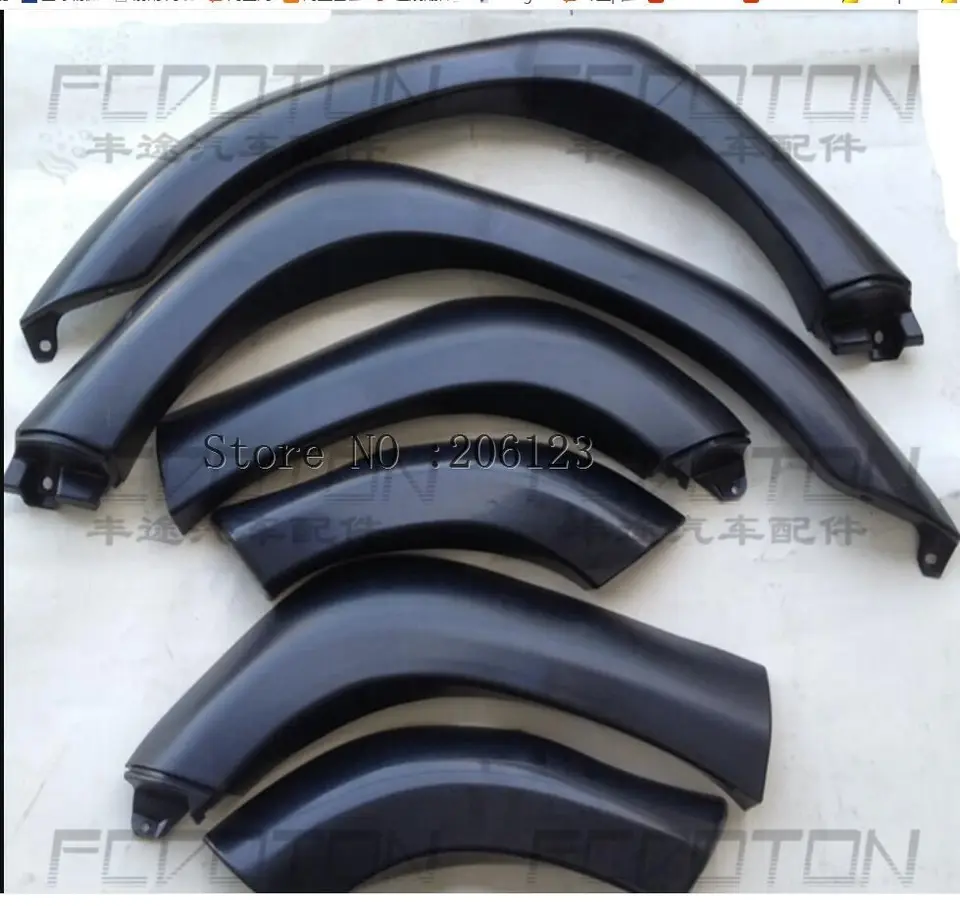 Fender Fender Flares Arch Wheel Ofebrow Protector/Mudguard Sticker pre Toyota Land Cruiser LC80 HZJ80 FZJ80 1993-1997