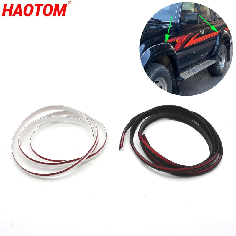 Fender Fender Flares Wheel Arches Wide Body Beading Gum Gum Ling Of CastKet podložka pre Toyota Prado LC90 RZJ95 LC95 1998-2002 53851-60020