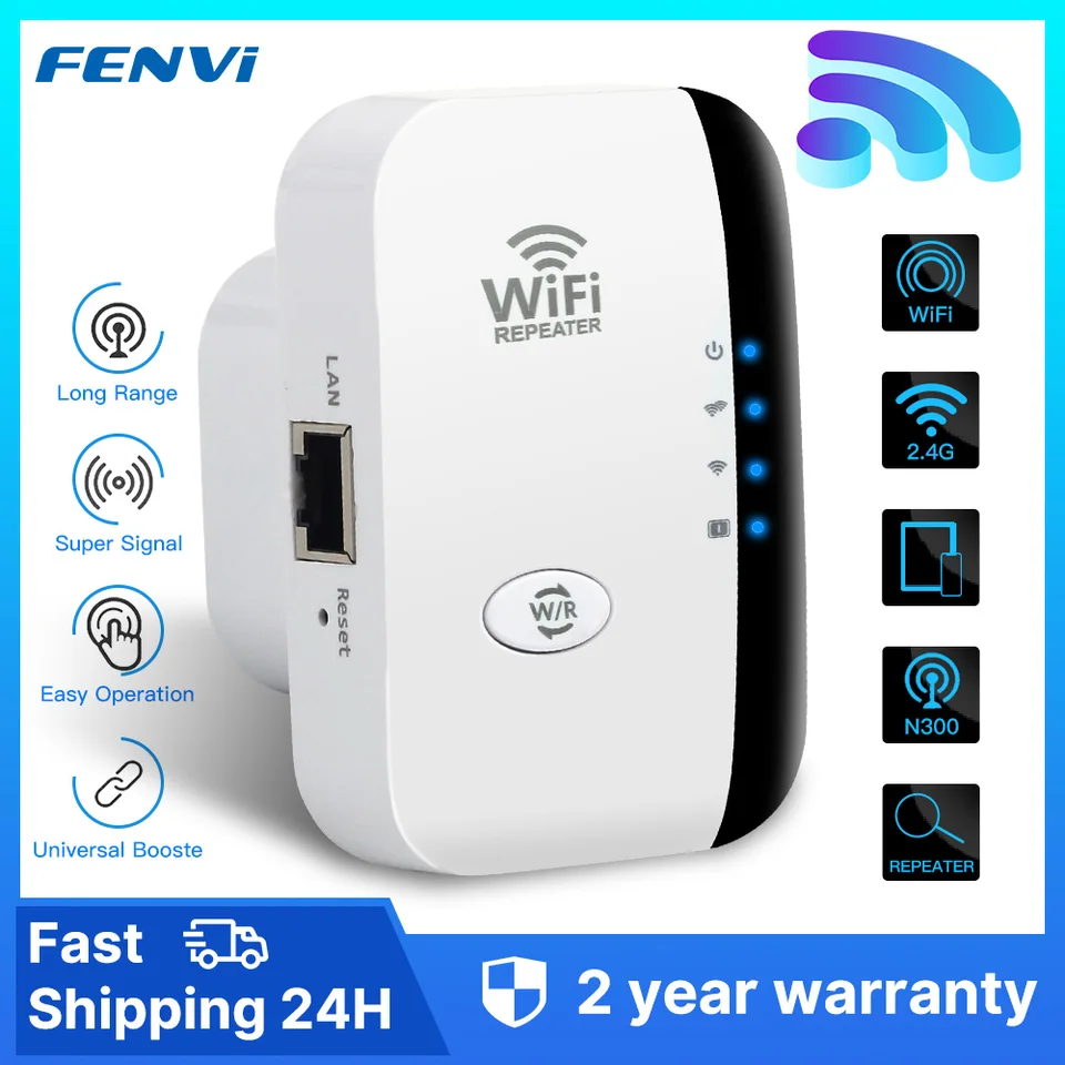 Fenvi 300 Mbps Wireless WiFi Repeater Remote WiFi Extender WiFi zosilňovač 802.11n WiFi Booster Repetidor Zosilňovač Wi Fi Reapeter