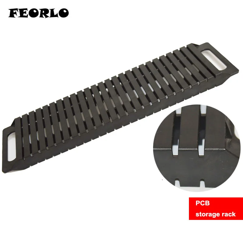 Feorlo vysokokvalitný ESD SAFE SMD IC Organizátor Box 25 Bins Anti-Statics Component Box PCB Storage stojan