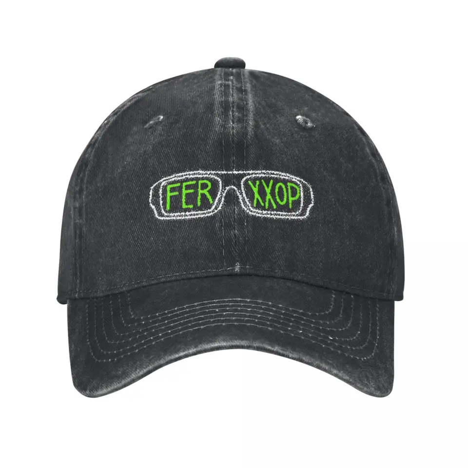 Ferxxo šošovky feid baseballové čiapky Vintage zúfalé umývané rapper 2024 Tour Heady Headar Unisex Style Outdoor Activity klobúky čiapky