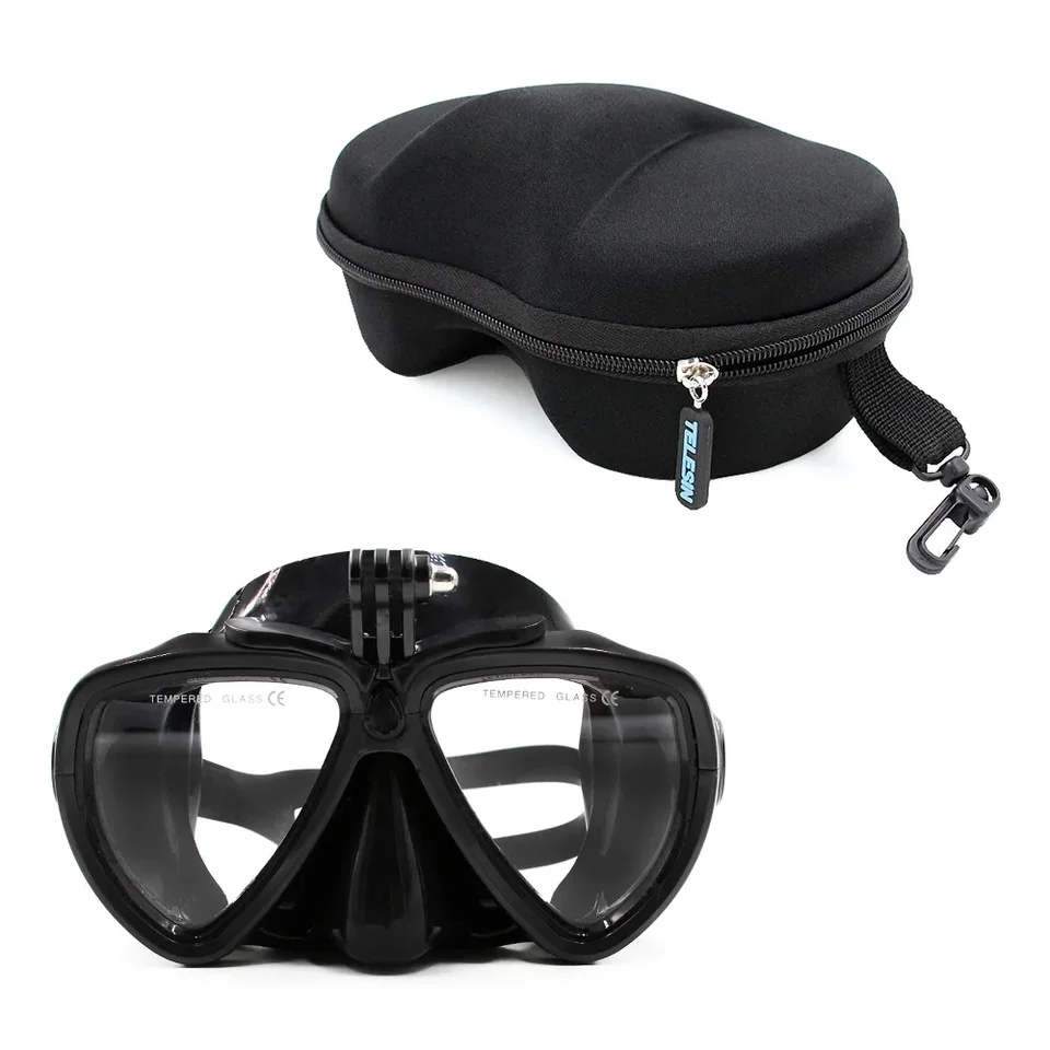 FF-F21 potápačská maska ​​potápanie potápanie šnorchlov plávanie google temperované okuliare pre GoPro Hero 10 9 8 7 6 Max Insta360 Osmo akcia