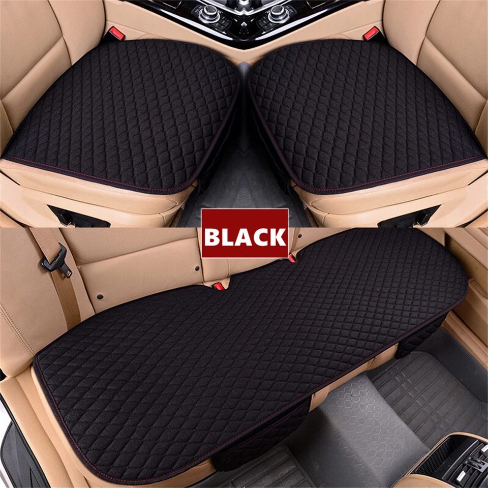 Fiber ľanové univerzálne autosedačky pokrývajúce chrániče sedadiel pre Mitsubishi Galant Lancer Lancer-EX ASX Outlander Eclipse Cross