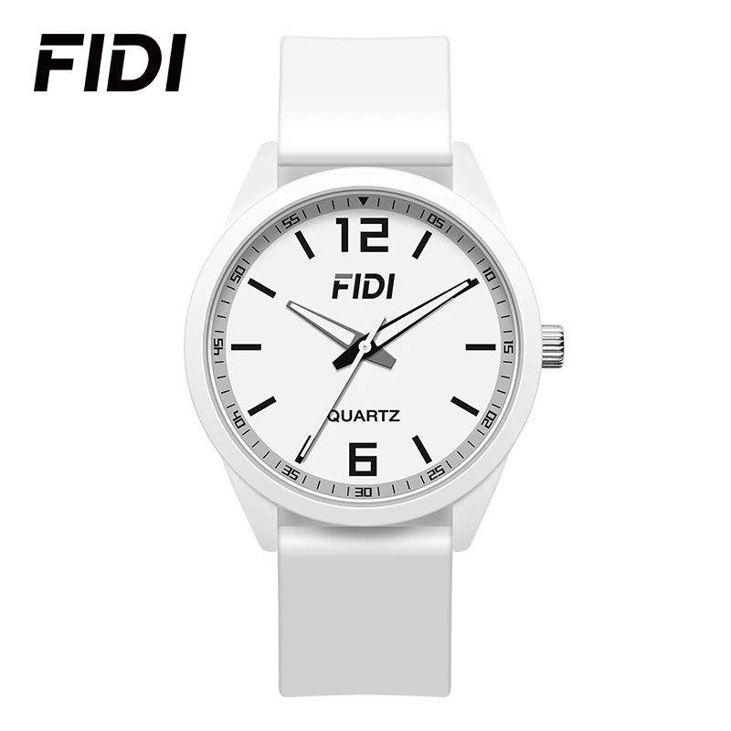 Fidi nové hodinky Študent Quartz unisex hodinky módne silikónové páry hodinky Športový trend narodeniny darčeky fd118