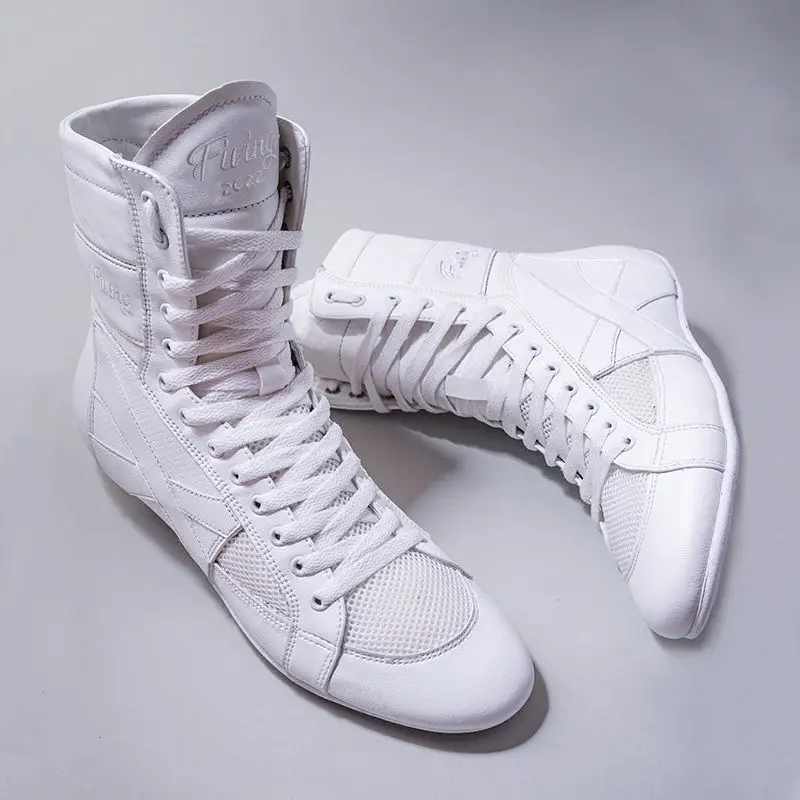 Fighting Sanda Sneakers Pánsky fitness tréning proti skĺznutiu boxerských topánok Športové opotrebenie- odolné konkurenčné zápasové topánky