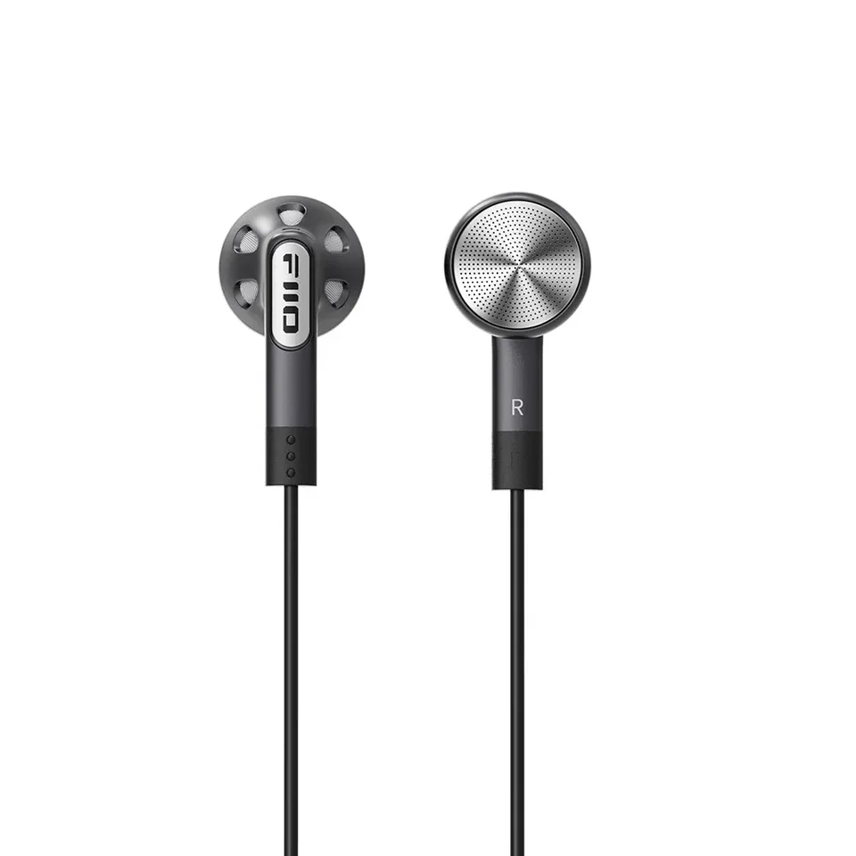 FIIO FF1 beryllium-Panlated Demobragm, vymeniteľné kábla, ploché plátky do uší Hifi do 3,5 mm Dynamické slúchadlá Vysoká kvalita zvuku