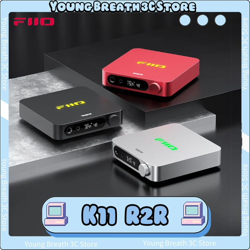 FIIO K11 R2R HIFI Prenosný EAEPHONE EAPHOPE Zosilňovač Desktop DSD Dekódovanie slúchadiel zosilňovača Zosilňovač