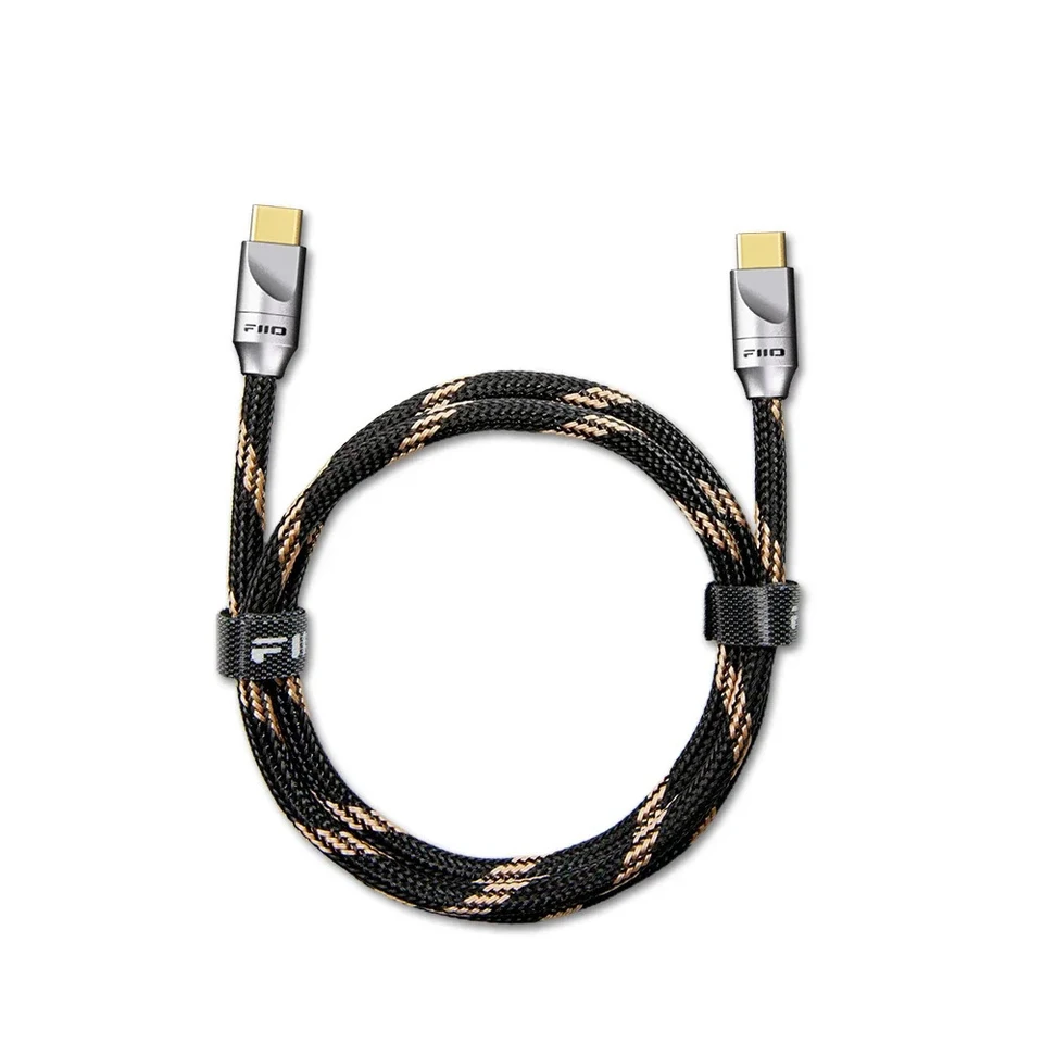 FIIO LT-TC5 USB strieborný čistý cooper digitálny zvuk typu C k typu C kábel