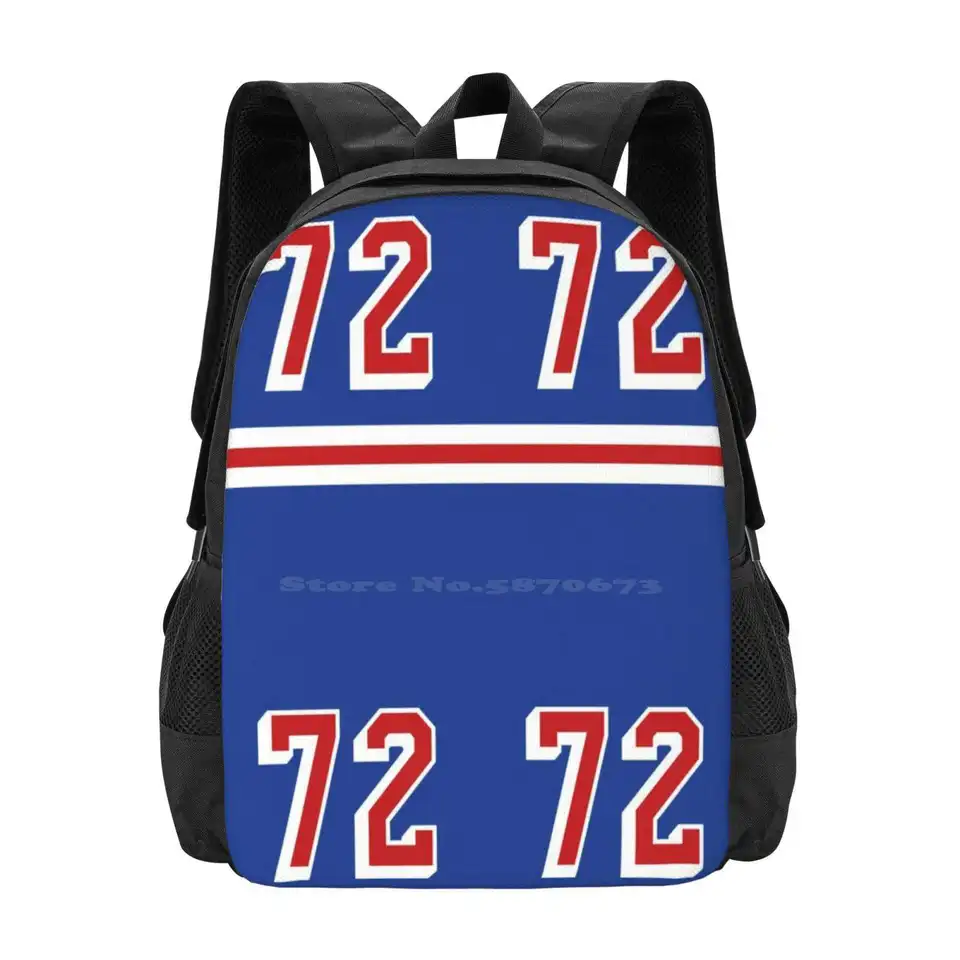 Filip Chytil Nové prílety unisex tašky študentské tašky batoh hokej lundqvist Zibanejad skjei nyc