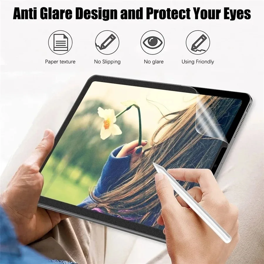 Film na chránič obrazovky Matte Pet pre Xiaomi POCO PAD 12,1 palca 2024 6S Pro 12.4 5 6 Pro Redmi Pad Pro12.1 SE 11inch PAD10.61