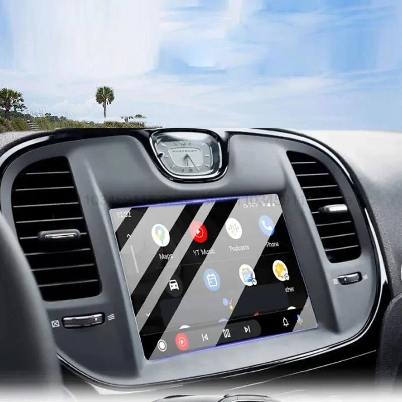 Film pre chránič obrazovky Tempered Glass pre Chrysler 300 300C 300S Touring L Limited 2011-2019 Auto 8,4 palca GPS Anti-Scratch