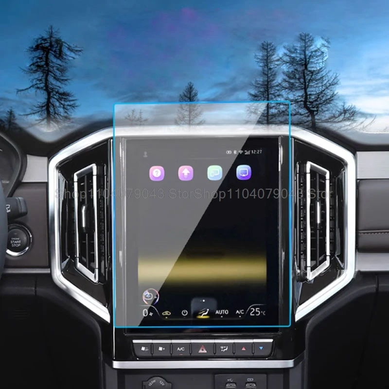 Film pre chránič Tempered Glass pre Jac T9 CAR 2024 10,4 palca Rádio GPS navigáciu Infotainment Infotainment Anti-Scratch