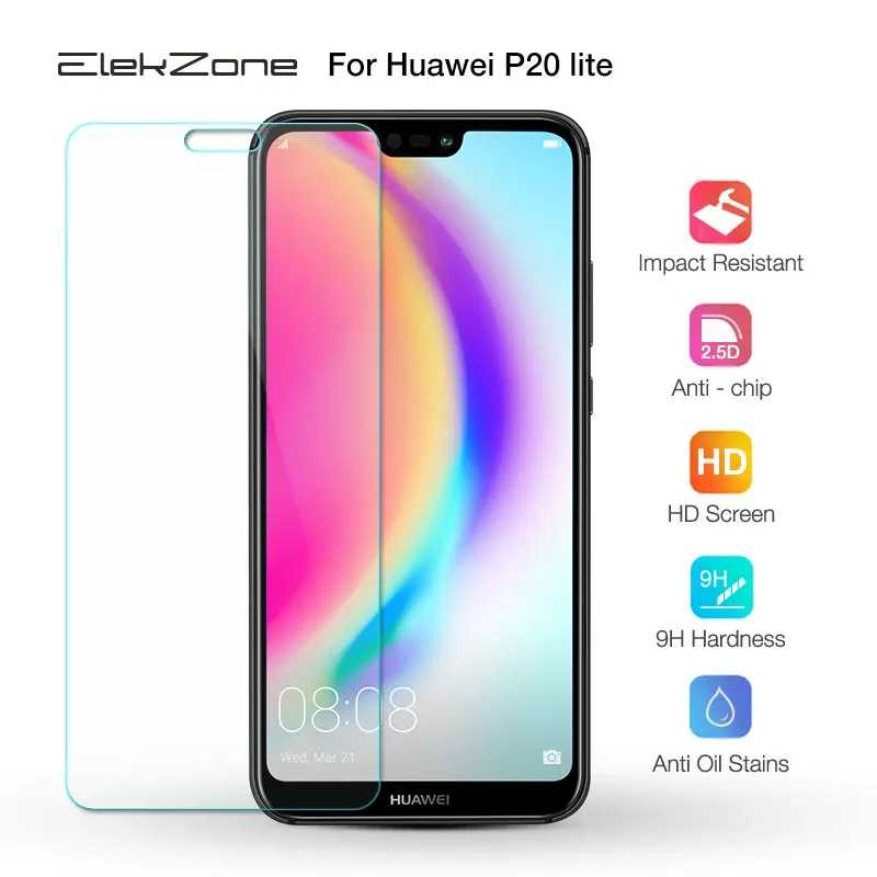 Film Tempered Glass pre Huawei P20 Lite Pro Screen Protector pre Huawei 2018 y9 y7 y6 y5 Prime pre Huawei Honor 10 9 8 7C 7a Pro