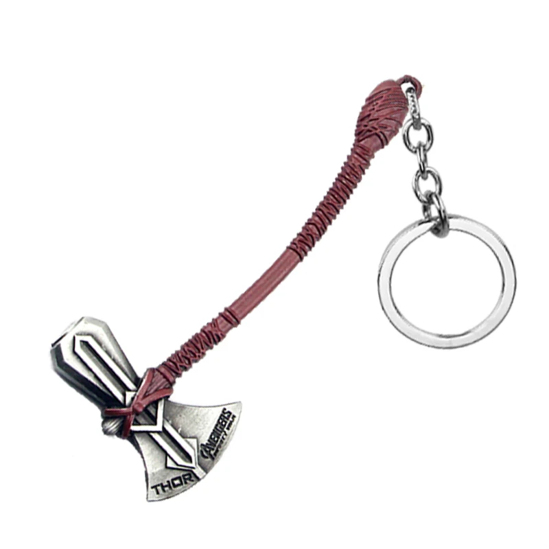 Film Thor Stormbreaker Ax Metal Keychain Cosplay unisex prívesok prívesok na keyring šperky kľúče reťazce prop príslušenstvo