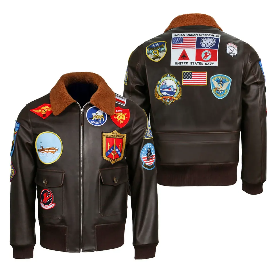 Film Top Gun 2 bunda Cosplay kostým Pilot Maverick Aviator Coat Roly Oblek pre mužov Halloween Carnival Party Outfits