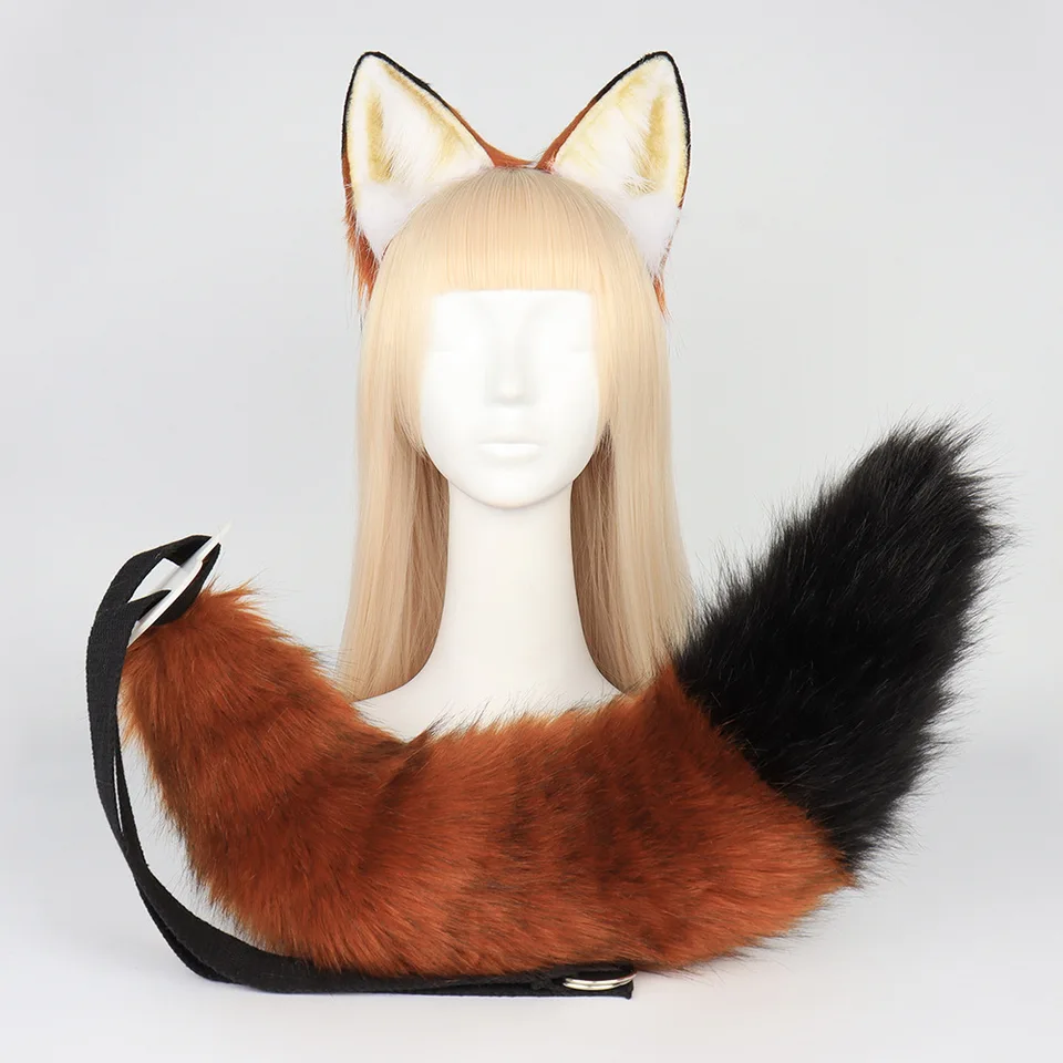 Film Zootopia králičie cosplay kostým anime judy policajný dôstojník uši chvost zvieracie súpravy rekvizity halloweenské príslušenstvo pre ženy dievča
