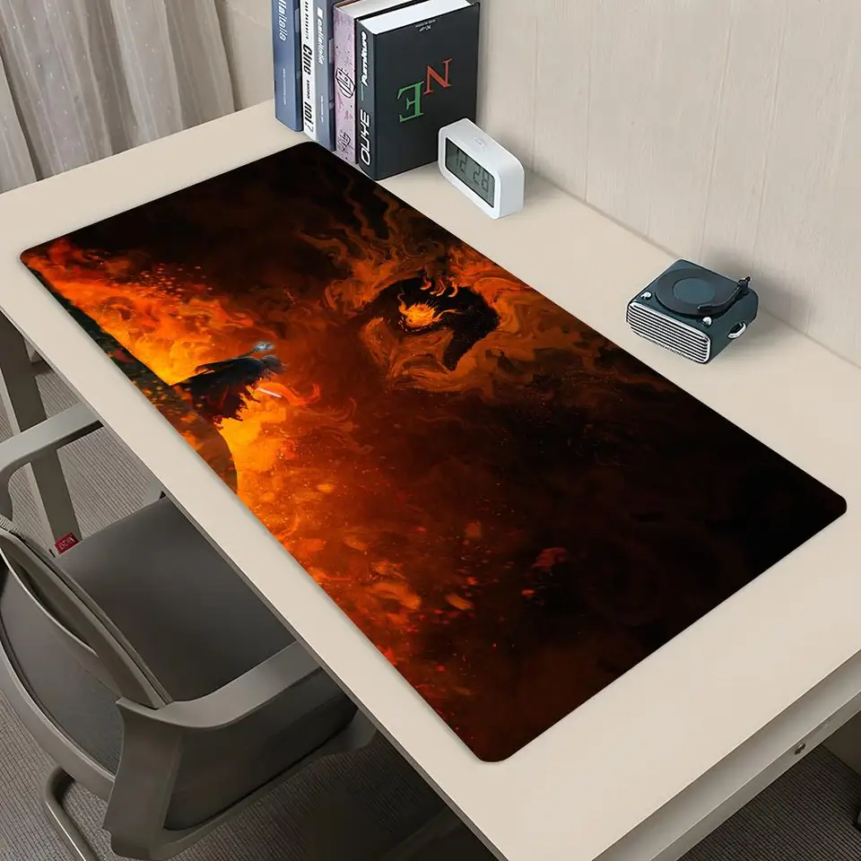 Filmové prstene Lords Mouse Pad Gaming Pary Mousepad Abstrakt veľkého 800x400 mm Mousemat Gamer XXL Mause Carpet PC Desk