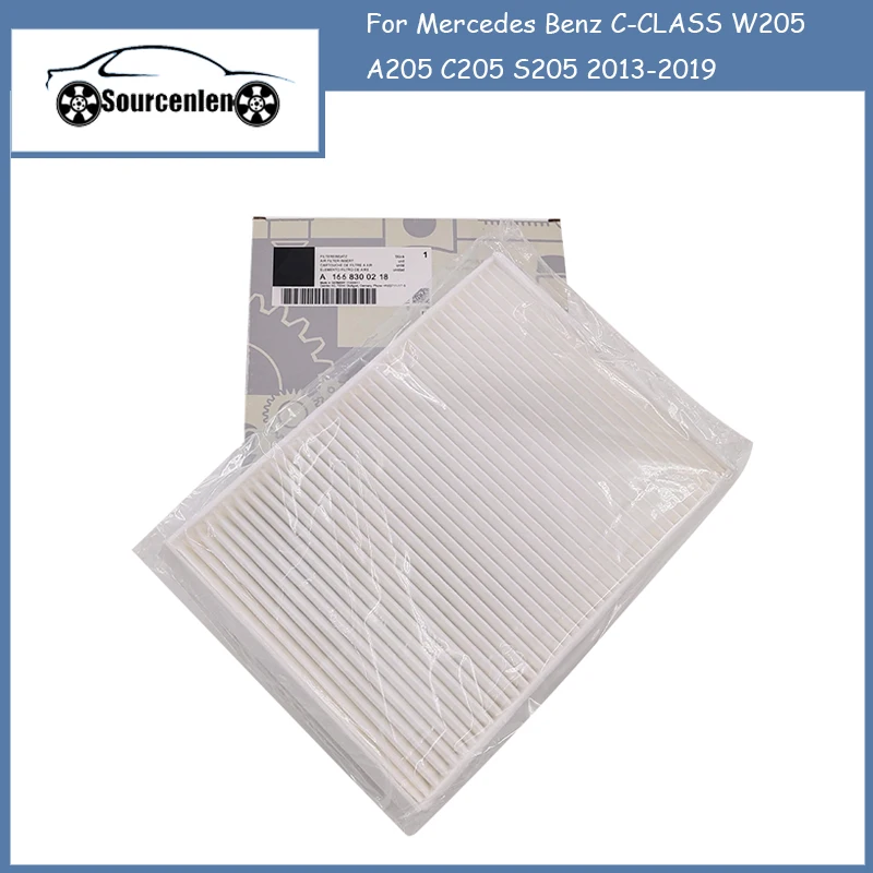 Filter kabíny A1668300218 pre Mercedes Benz C-Class W205 A205 C205 S205 2013-2019 Model CAR Externý klimatizácia filter