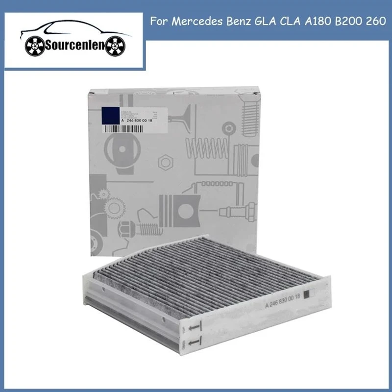 Filter vzduchového filtra pre Mercedes Benz CLA C117 X117 X156 2013-2019 CLA 180 200 220 250 260 Model Filter Set 2468300018