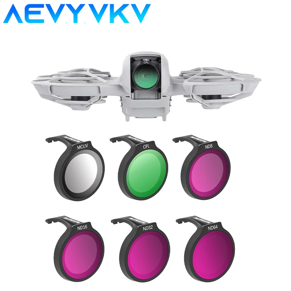 Filter šošoviek pre filtre DJI NEO nd Nastavená súprava na filtrovú súpravu šošovky kamery ND64 MCUV HD