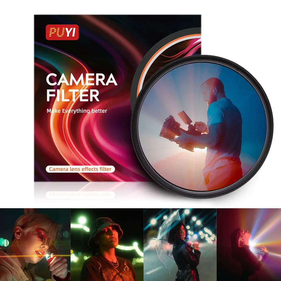 Filter šošoviek Prism 52/55/58/62/67/72/77/82 mm šošovky fotoaparátu Filter Starlight oslnienok Dreamy hmlistý difúzor pre fotografiu fotografie