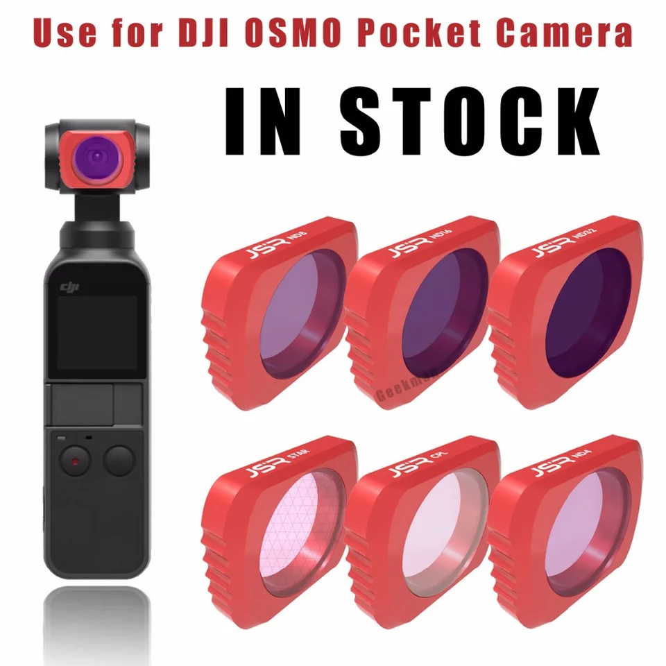 Filtračná súprava pre DJI Osmo vreckové príslušenstvo vreckové ručné slávy Objektív šošovky ND Filter MCUV CPL hviezda ND64 ND32 ND4 ND8 ND16