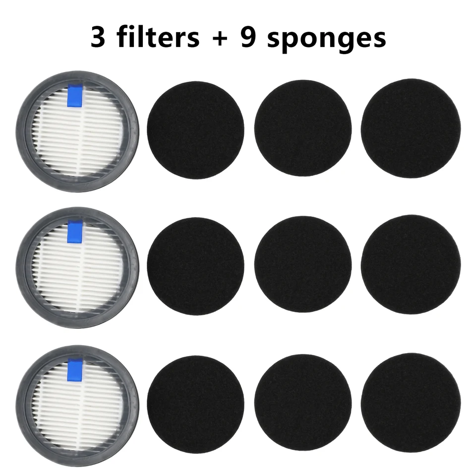 Filtre 3 PCS a 9 ks špongiové filtre pre Afoddon A200PRO/A200 pre Orfeld B08/C10A/C10G pre Nequare S12 S25 S26