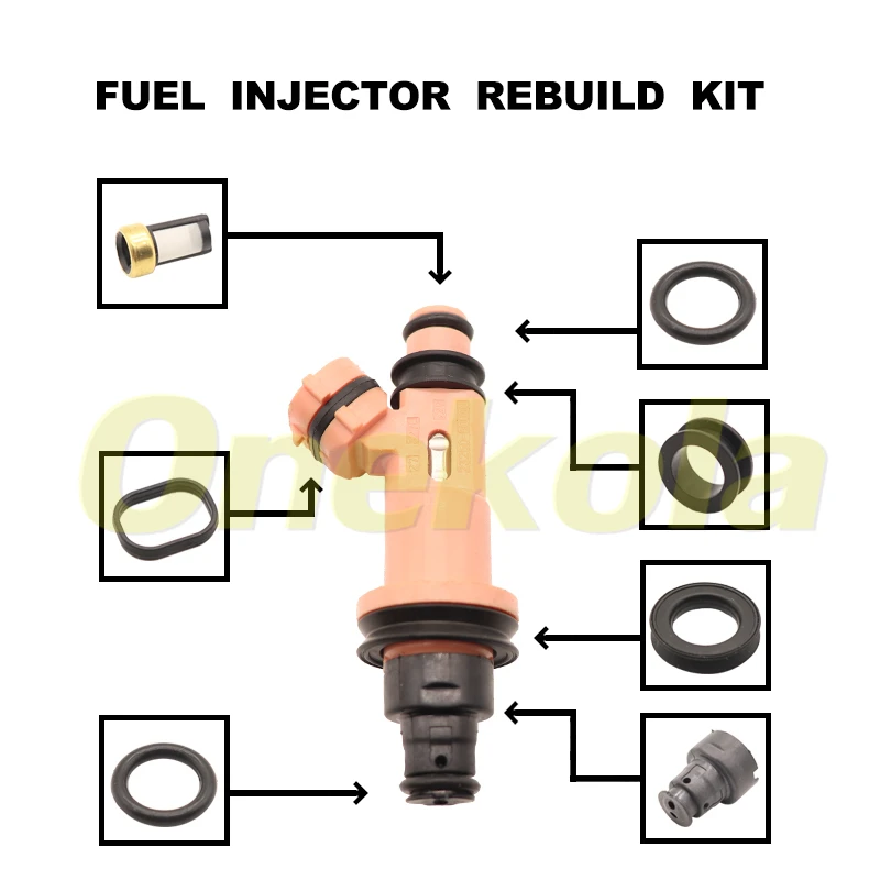 Filtre na opravu paliva Filtre Orings Tesniny Grommet pre Lexus GS430 LS430 LS430 4.3L Motor 2002-2007 23250-50030
