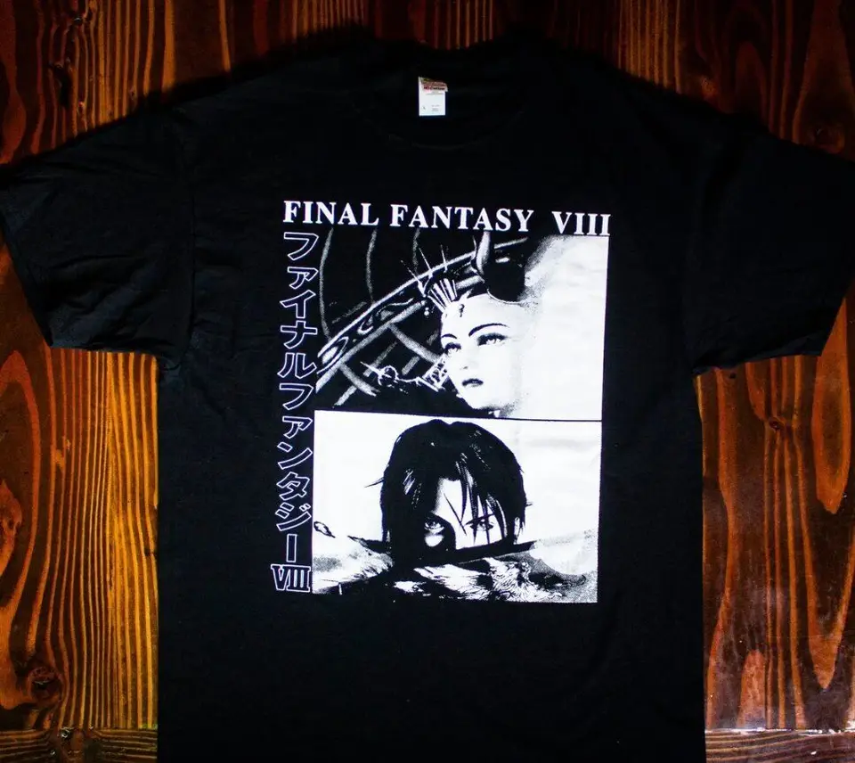 Final Fantasy VIII - Tričko - Squall a Edea