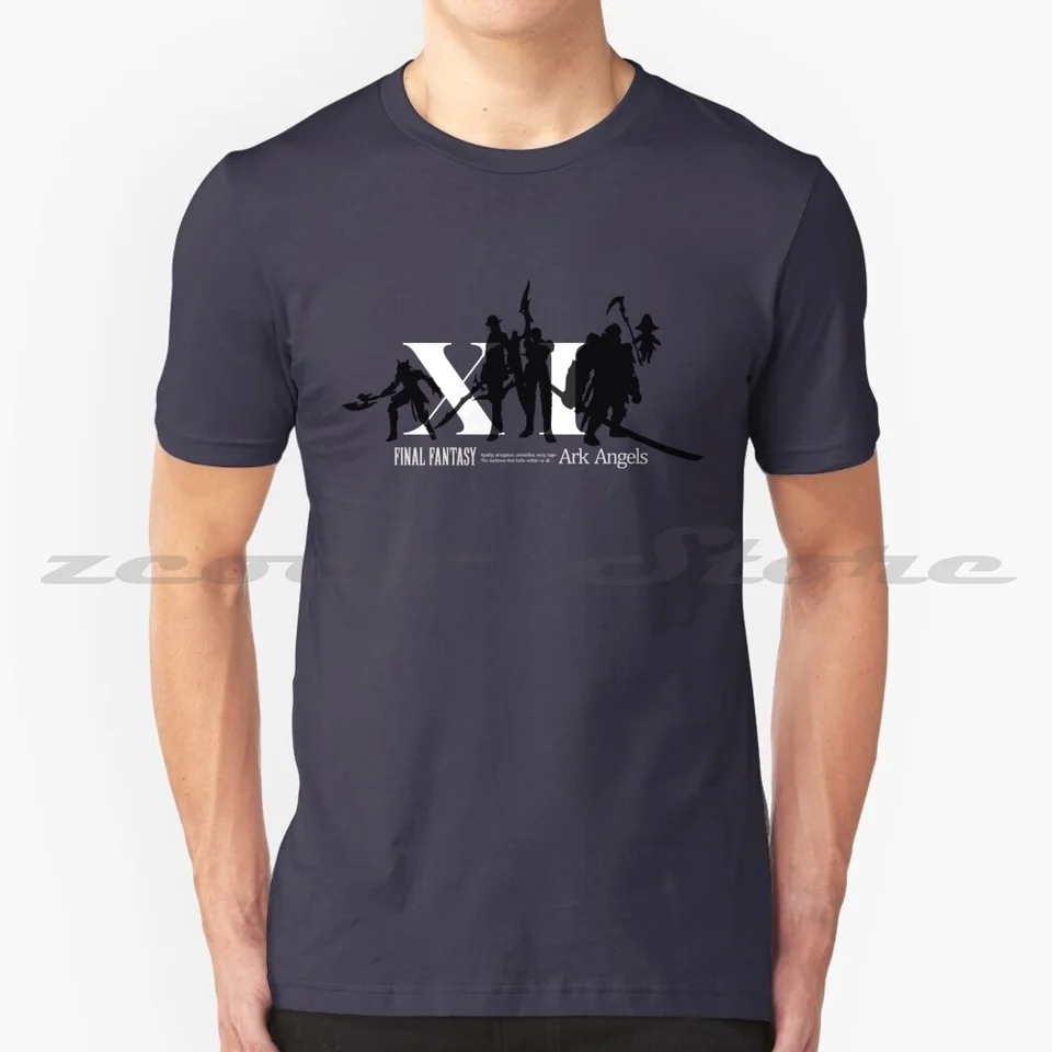 Final Fantasy XI Ark Angels 100% bavlnená muži a ženy mäkké módne tričko Final Fantasy FF11 Ark Angels FFAA FFXIV FF14