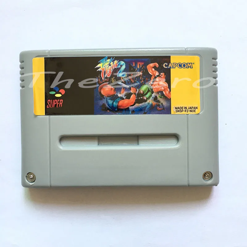 Final Fight 2 Video Game pre 16 bitovú super hernú kartu Console Cartridge Card pre 46 Pin Eur Pal Version Game Player