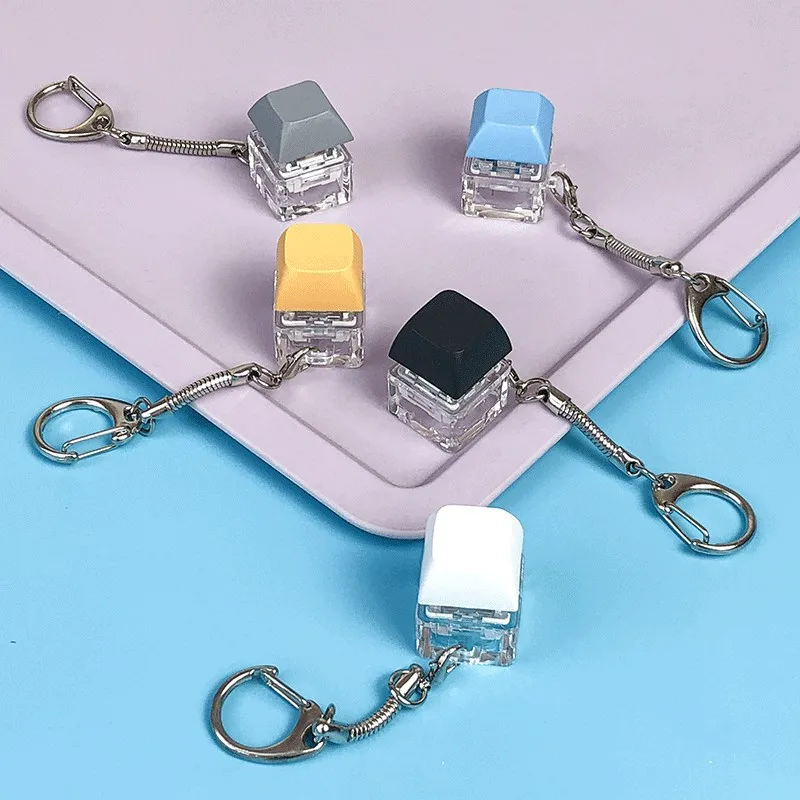 Finger ADHD Gadgets Novinka simulácia Klávesnica Hračka Klávesnica prívesok plastový anti-úzkosť hračiek s hračkami fidget hračky