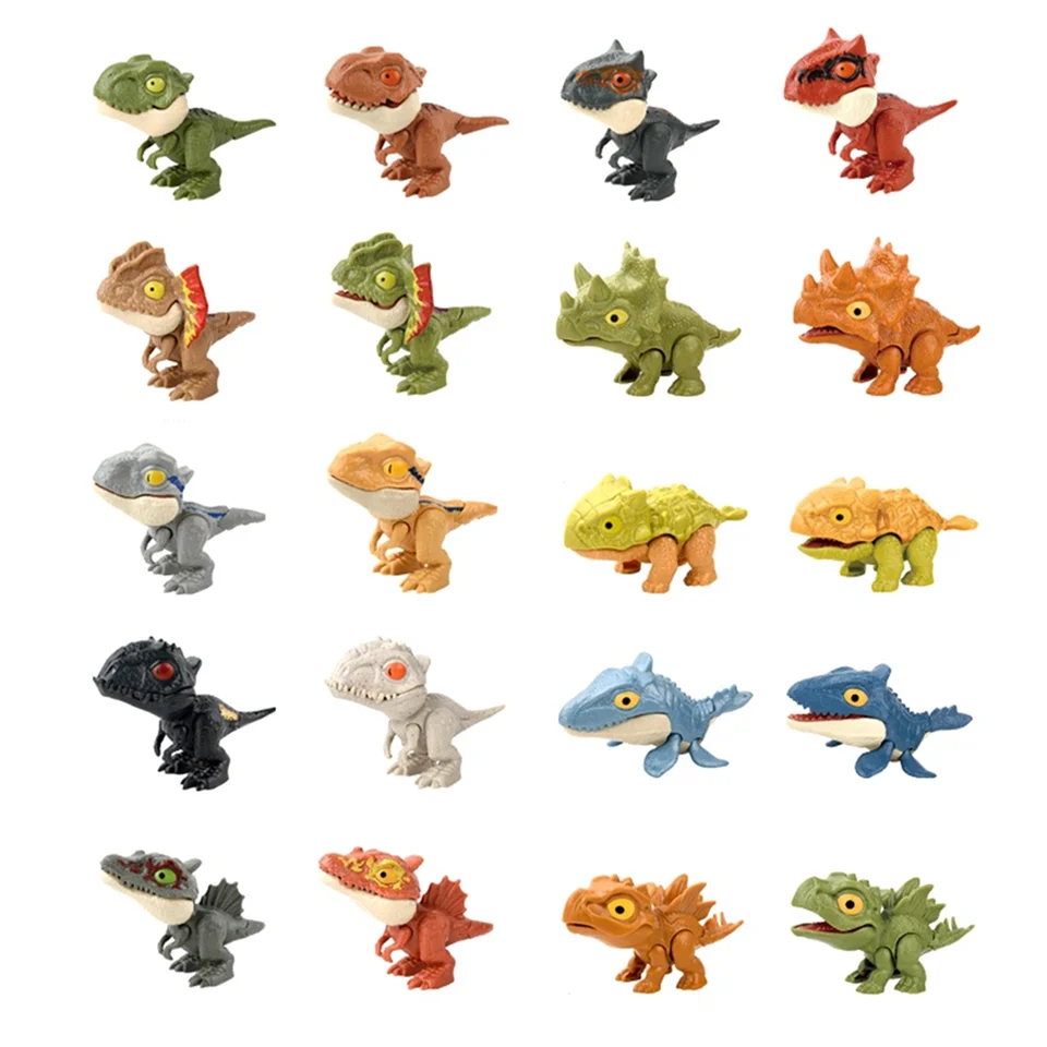 Finger Dinosaur Trysy Tyrannosaurus model hryzenie ruky Jurassic Dino Hray pre deti