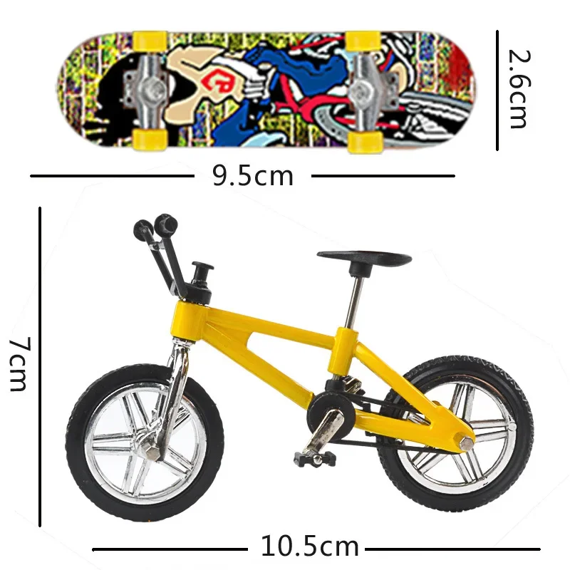 Finger Skate doska Mini skatepark Professional Ramp Ramp Fing Skateboard Deti zostavené zliatinové koľaj