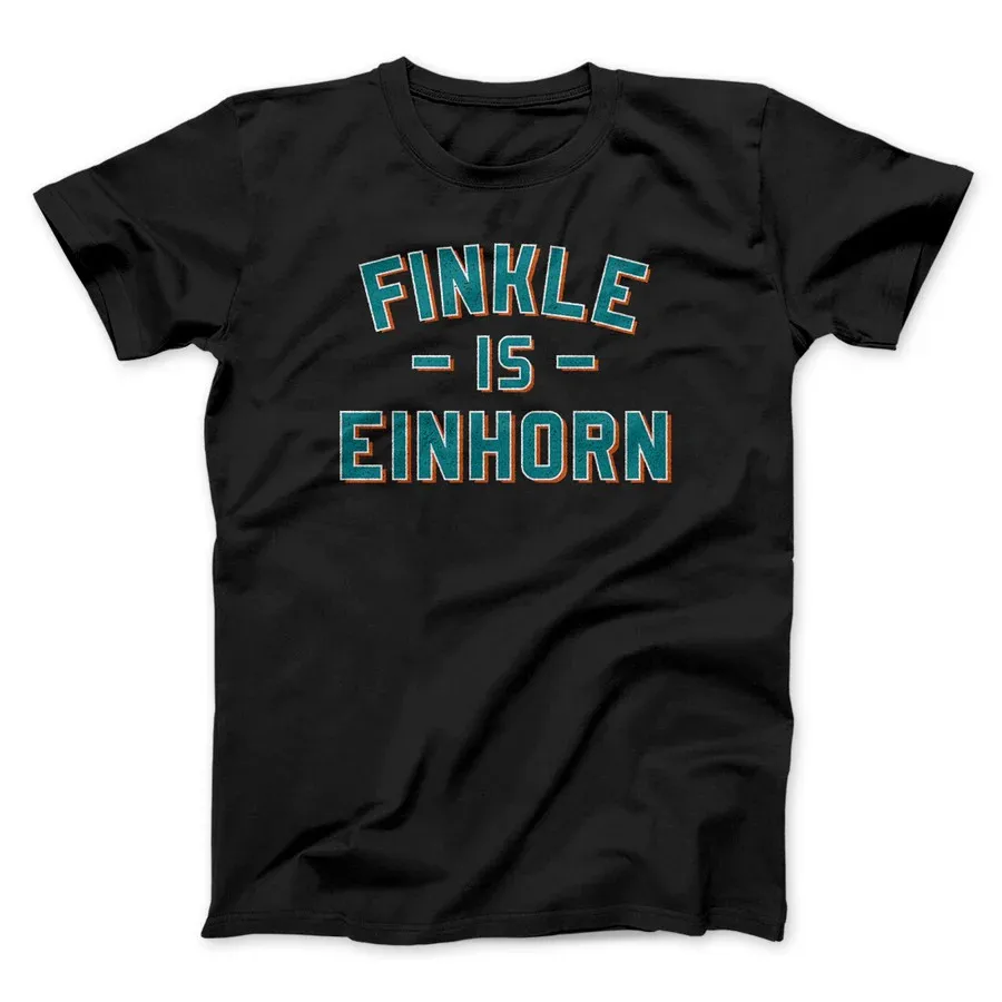 Finkle je Einhorn Funny Movie Men/Unisex Trič