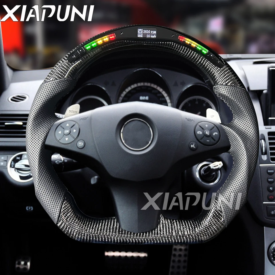 Fit for Benz Mercedes C63 E63 AMG W203 W204 2008 - 2011 volant z uhlíkových vlákien
