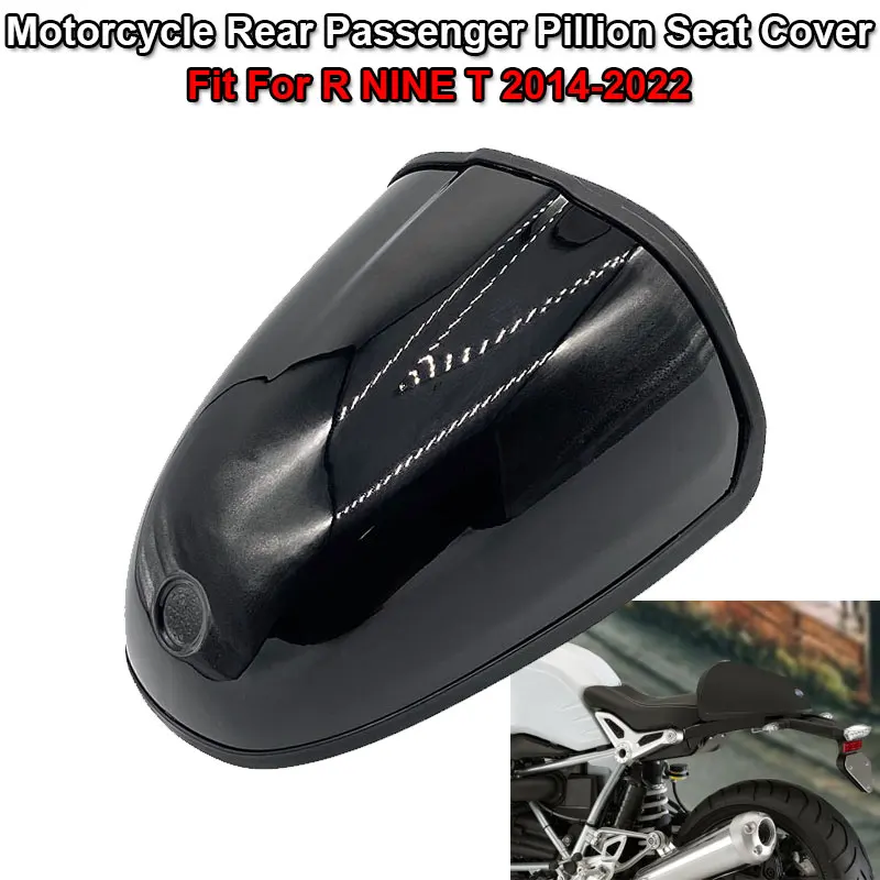 Fit for BMW BMW R NINET R9T RACER PURE 2014-2023 Motocykel zadný sedadlo kryt kapotáže kapotáž PILLION PILLION TACH OBCHOD SWOWLED MONTED