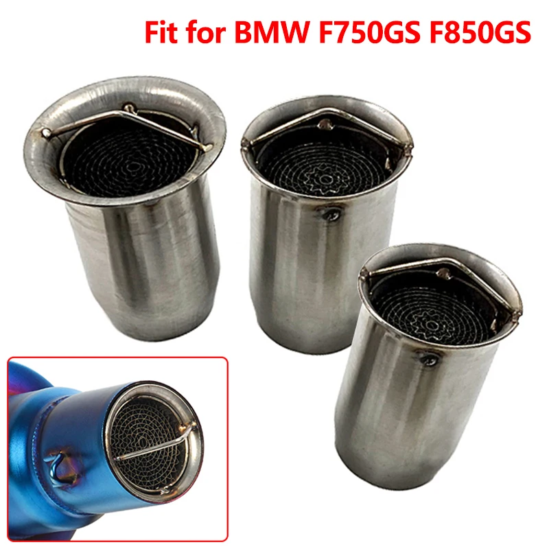 Fit for BMW F750GS F850GS Univerzálny motocykel z nehrdzavejúcej ocele Výfukový tlmič tlmič vložku DB Killer 48 mm 51 mm 61 mm tlmič tlmiča