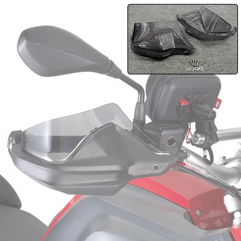 Fit for BMW R1200GS Adv R 1200 GS LC F800GS Adventure S1000XR R1250GS Motorycle Rovnátiavoda ručného strážcu Ochrana Čelné sklo Shield