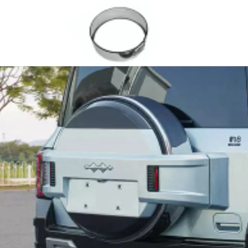 Fit for BYD Formula leopard 8 náhradné úpravy krytu pneumatík náhradný kryt z nehrdzavejúcej oceľ