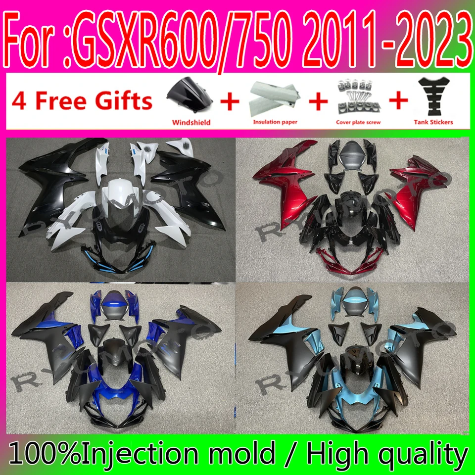 Fit For GSXR 600 750 2011 - 2023 K11 GSXR600 GSXR750 2012 2013 2014 2015 2015 KITY FULLING KITY MOTORY