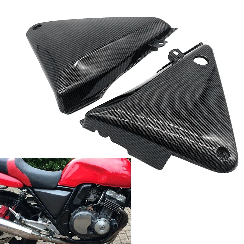 Fit for Honda CB400 1992 - 1998 Motocykel ABS plastová sprejová farba doľava a pravý krycí panelový kapotáž Cowlingova tanier