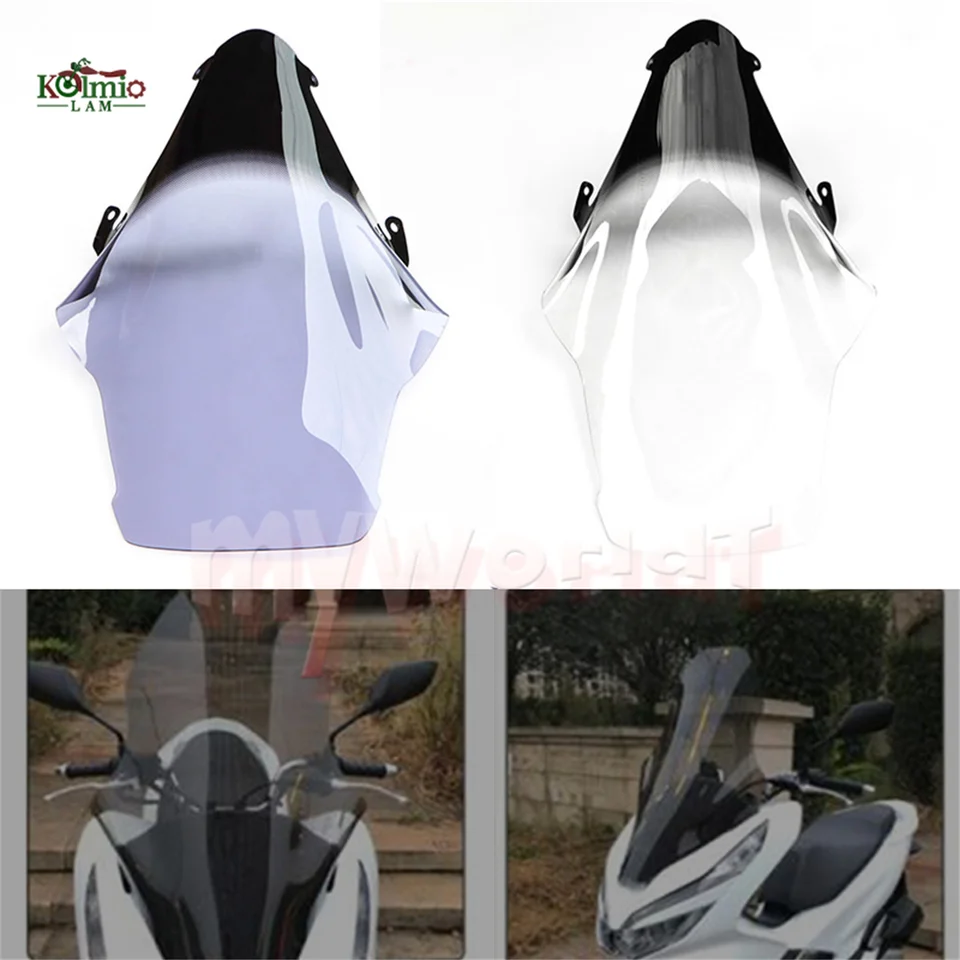 Fit for Honda PCX125 PCX150 2018 - 2020 Motocyklové čelné sklo veternej obrazovky PCX 125/150 2019 18 19 20