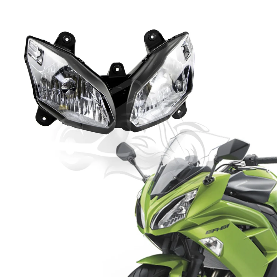 Fit for Kawasaki 2012 - 2016 Ninja 650 ER6F EX650 Motocyklové predné svetlomety Zhromaždenia Ninja650 ER -6F 2013 2014 2015